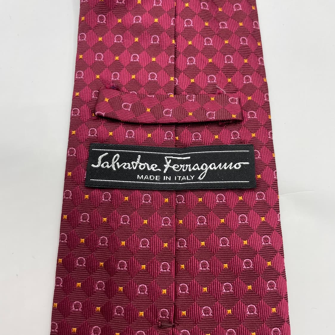 708) (Ferragamo) 살바토레페레가모 패턴 넥타이 상품이미지5