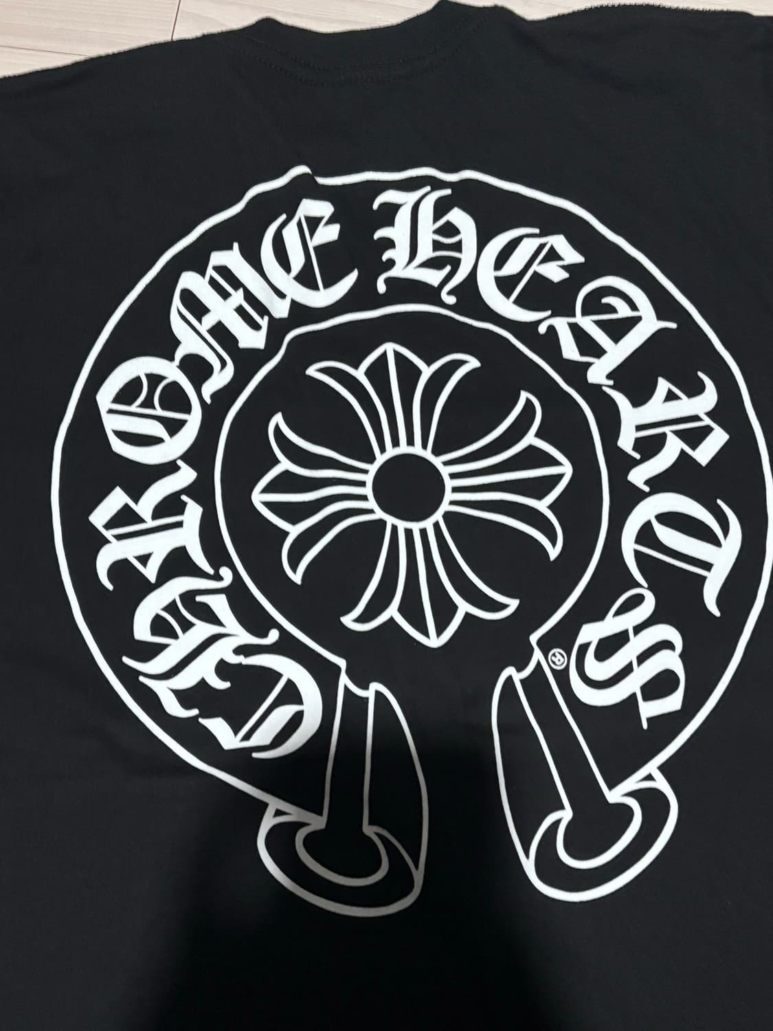 크롬하츠 홀스슈 포켓 반팔 블랙 s 상품이미지4