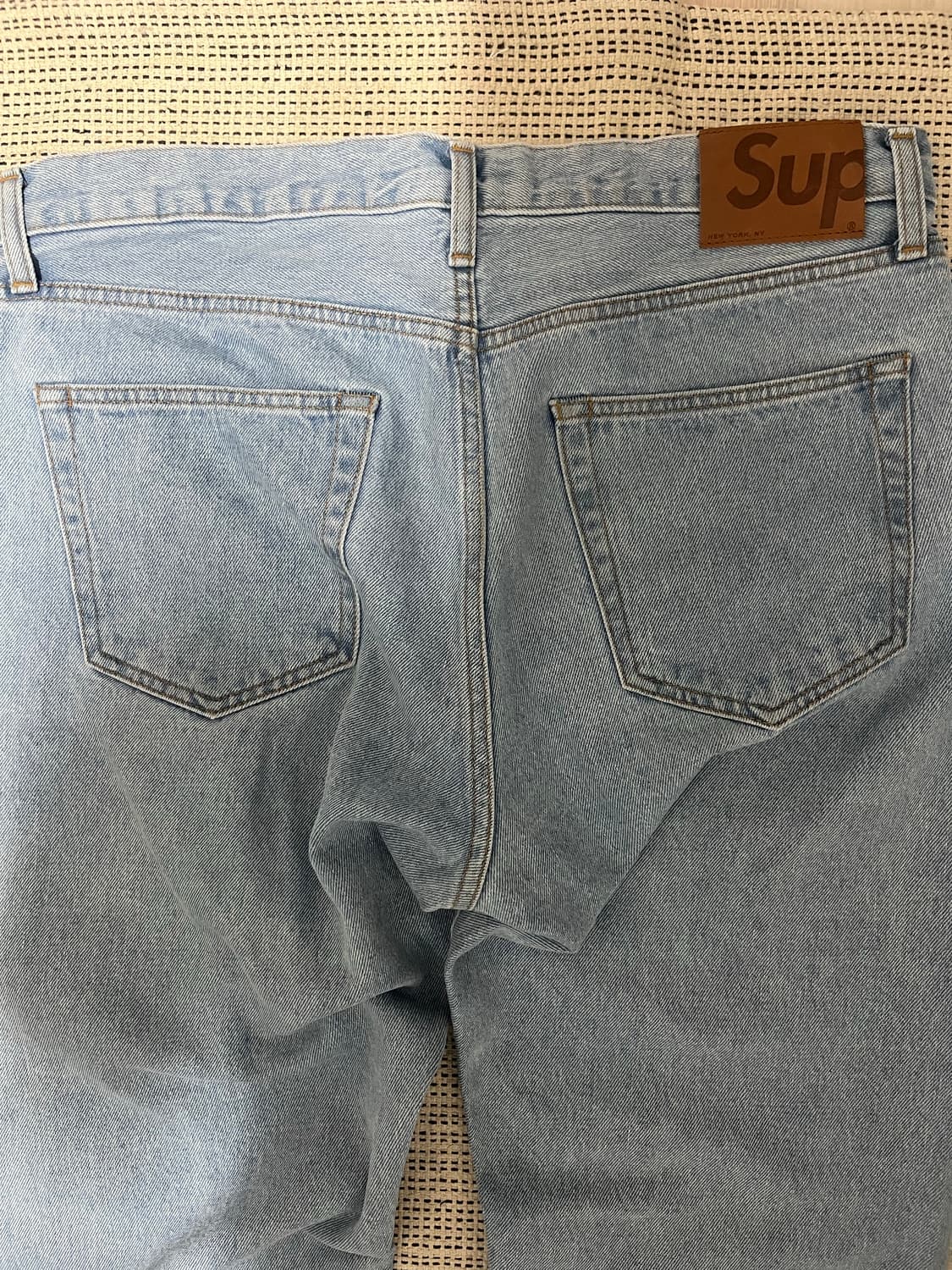 슈프림 연청 데님 34 상품이미지6