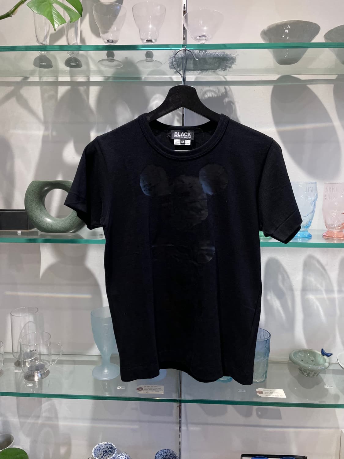 꼼데가르송 BLACK X DISNEY  Mickey Mouse tee 상품이미지1