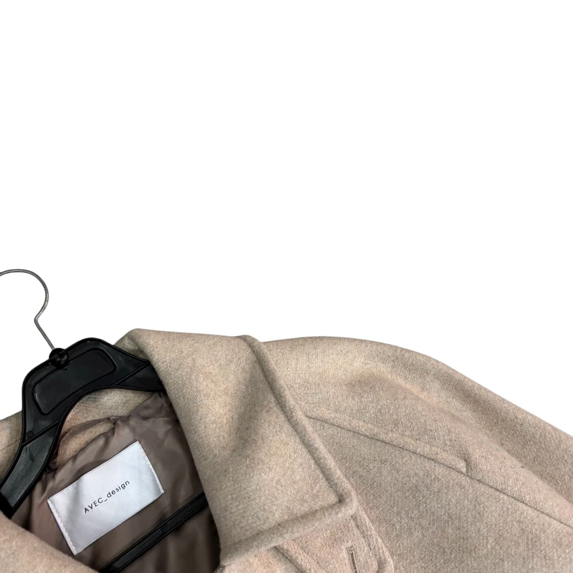 AVEC design 울 발마칸 코트 상품이미지3