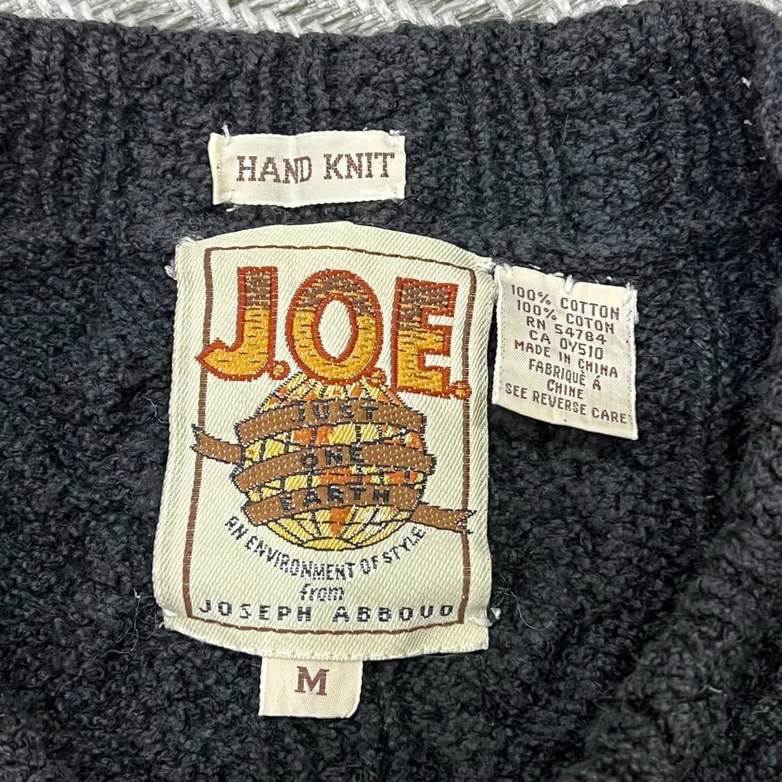 빈티지 꽈배기 핸드 니트 s08590 상품이미지6