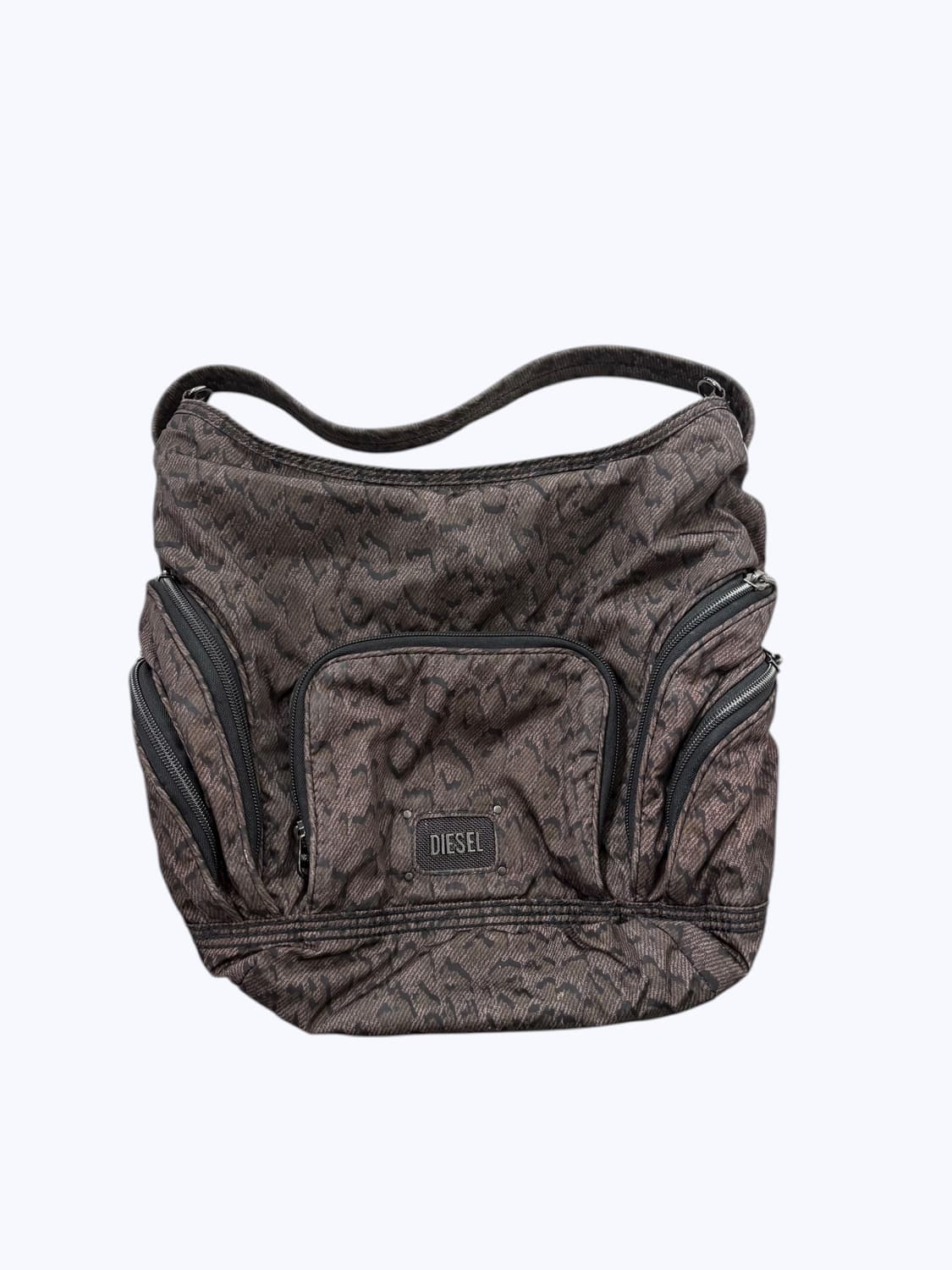 DIESEL leopard nylon shoulder bag 상품이미지1