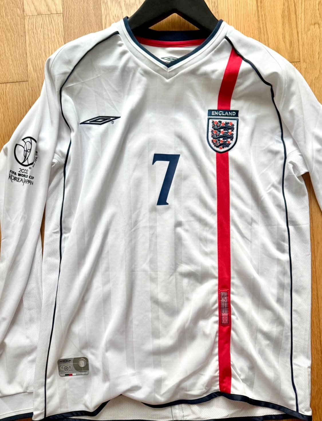 엄브로 잉글랜드 베컴 레플리카 유니폼 xl 상품이미지1