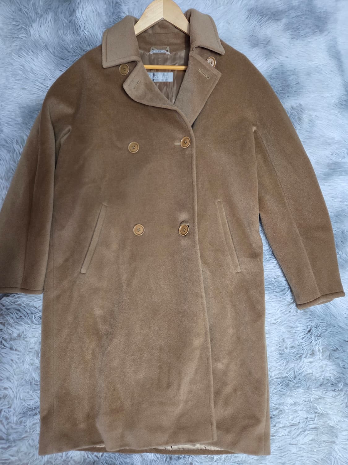 막스마라 캐멜 더블 코트 상품이미지1