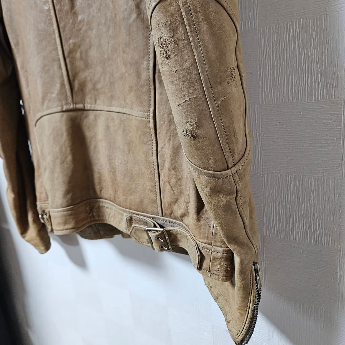 디젤 브라운 레더자켓 상품이미지4