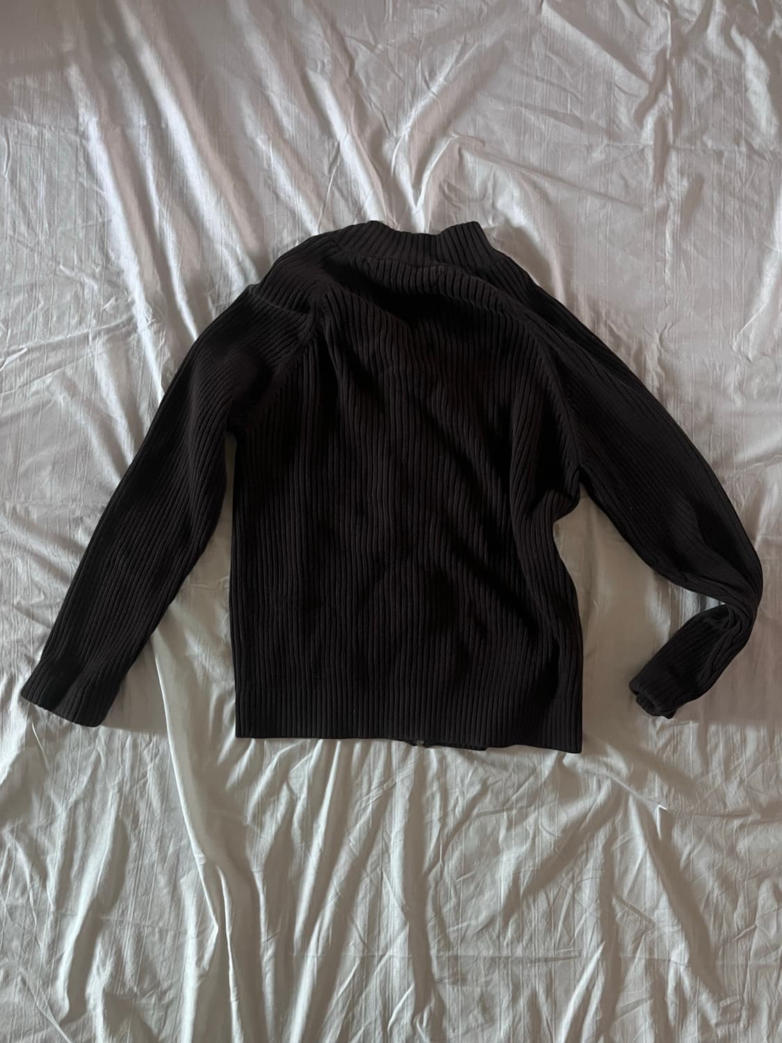 Tommy Hilfiger brown knit zip up 상품이미지4