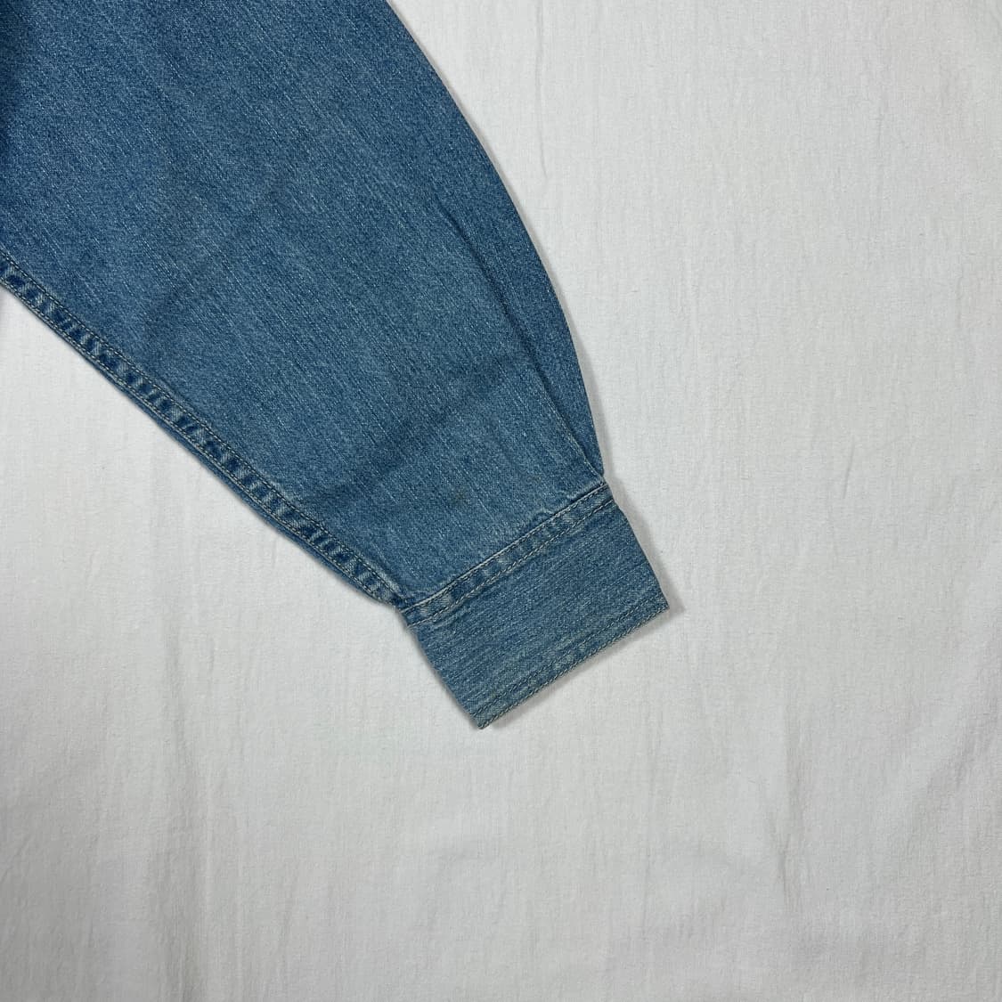 90‘s 리바이스 levis 실버탭 포켓 데님셔츠 남방 상품이미지4