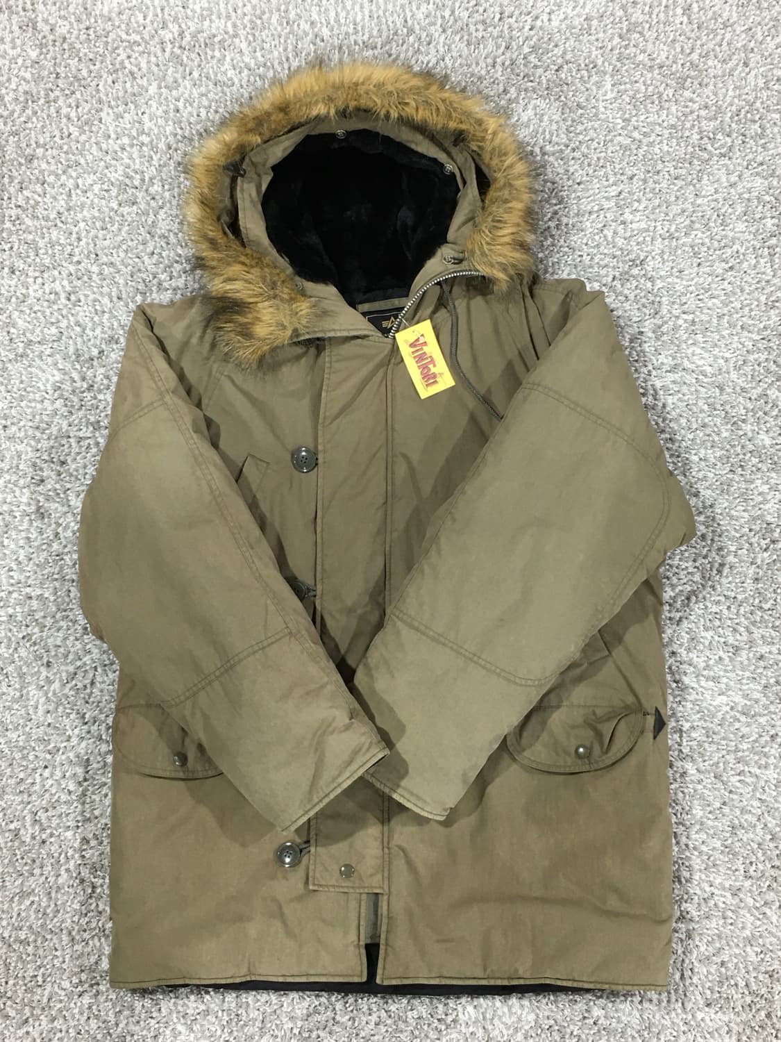 알파 인더스트리 야상 패딩 상품이미지1