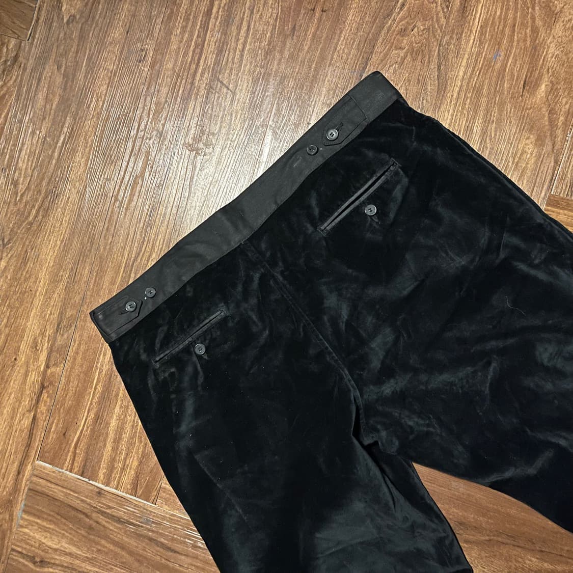 CNC Italian-Made Velvet Wide Pants 상품이미지4