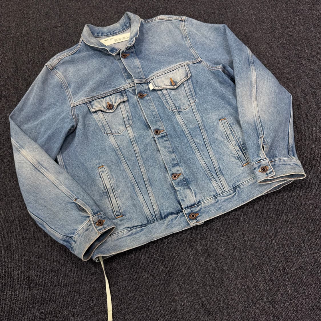 오프화이트 데님 자켓 상품이미지3