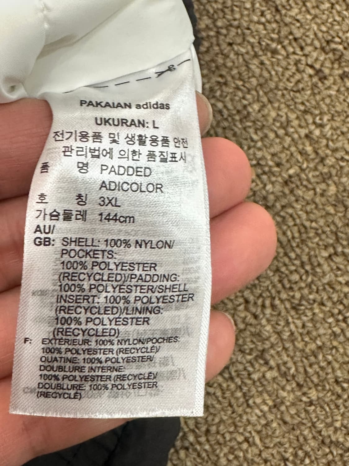 아디다스 올드스쿨 패디드 아디컬러 3XL 상품이미지5