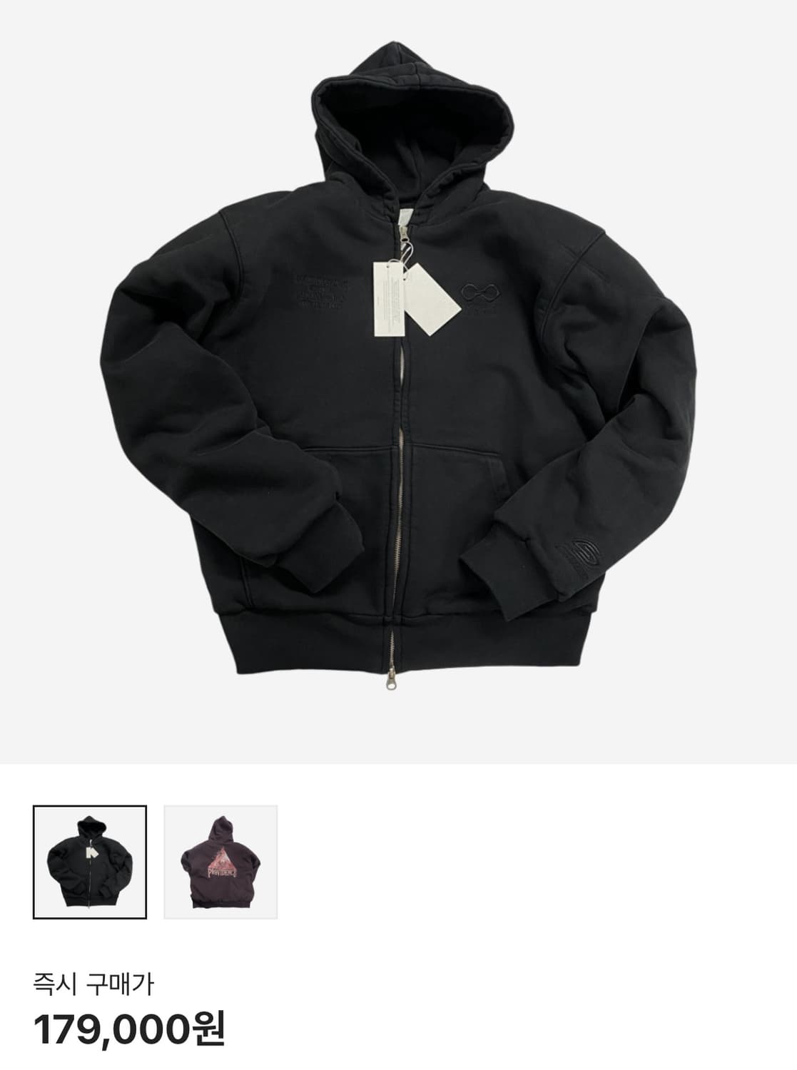 언더마이카 어칸 패디드 숄더 후드집업 상품이미지1