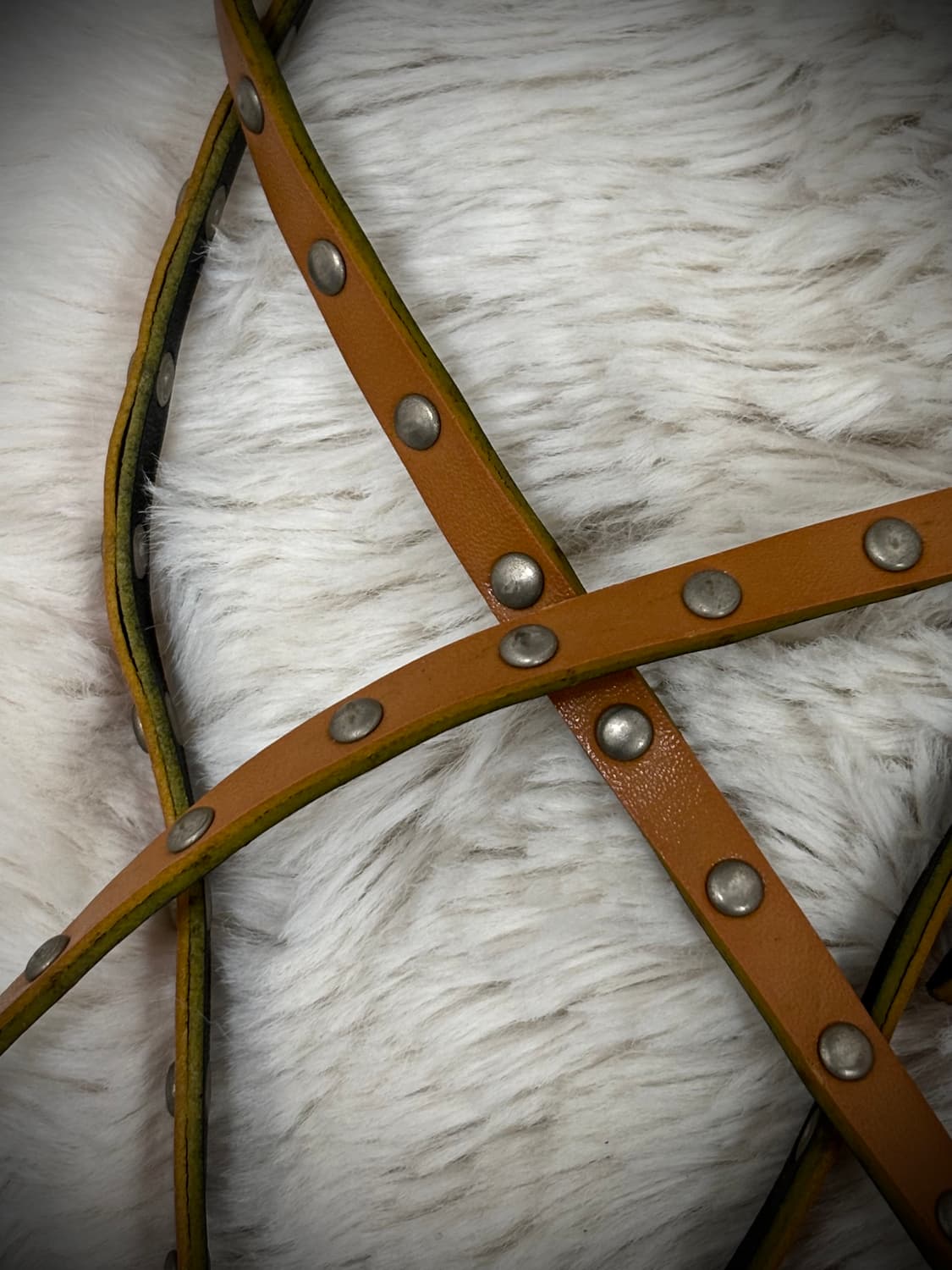 [Y2K accessories] Brown Stud Detail Laye 상품이미지5