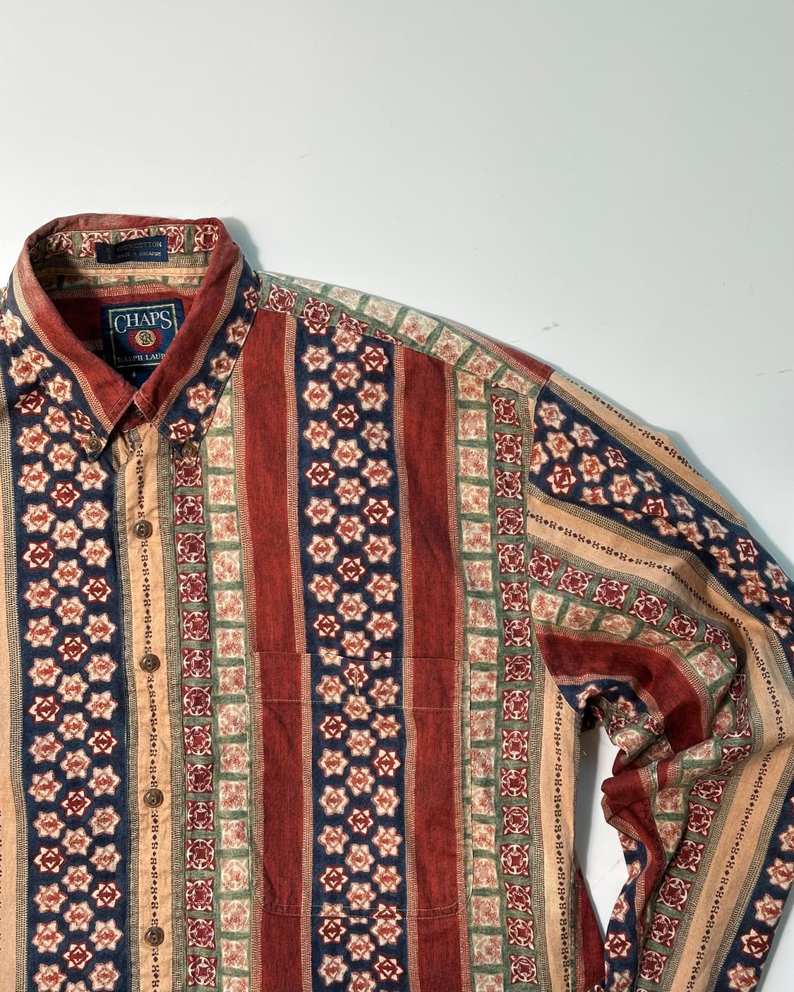 CHAPS 에스닉 패턴 셔츠  상품이미지8