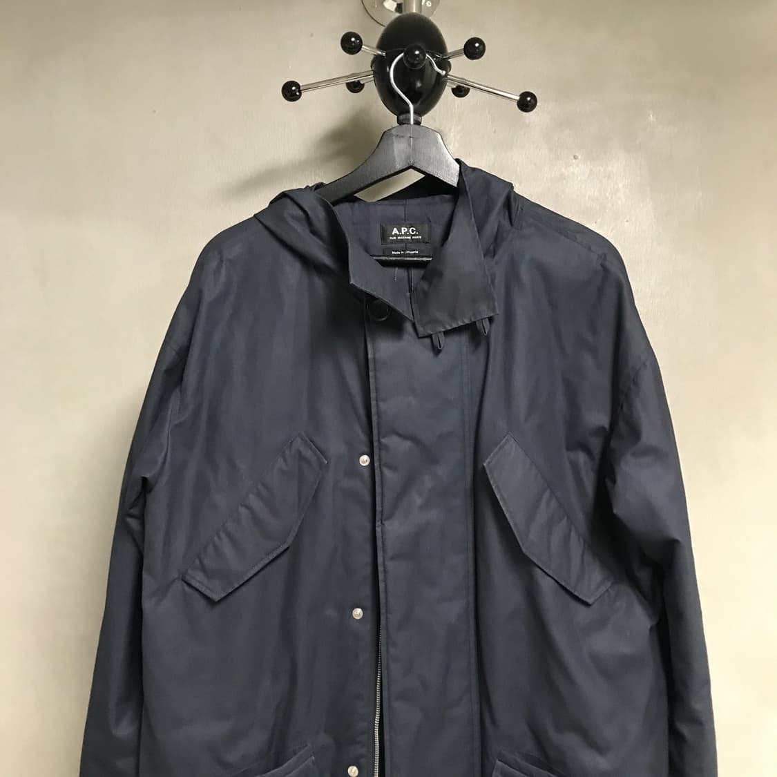 A.P.C. 아페쎄 후드 자켓 네이비 36(W) 상품이미지2