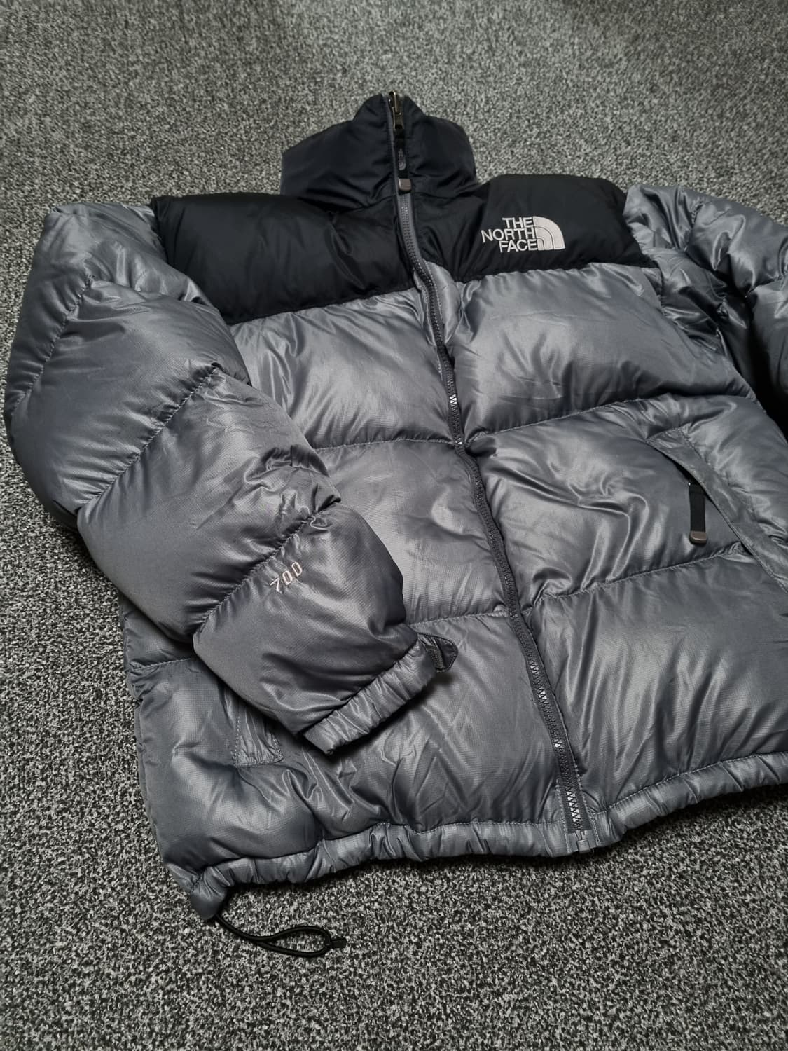 노스페이스 눕시700 패딩 그레이 L 상품이미지5