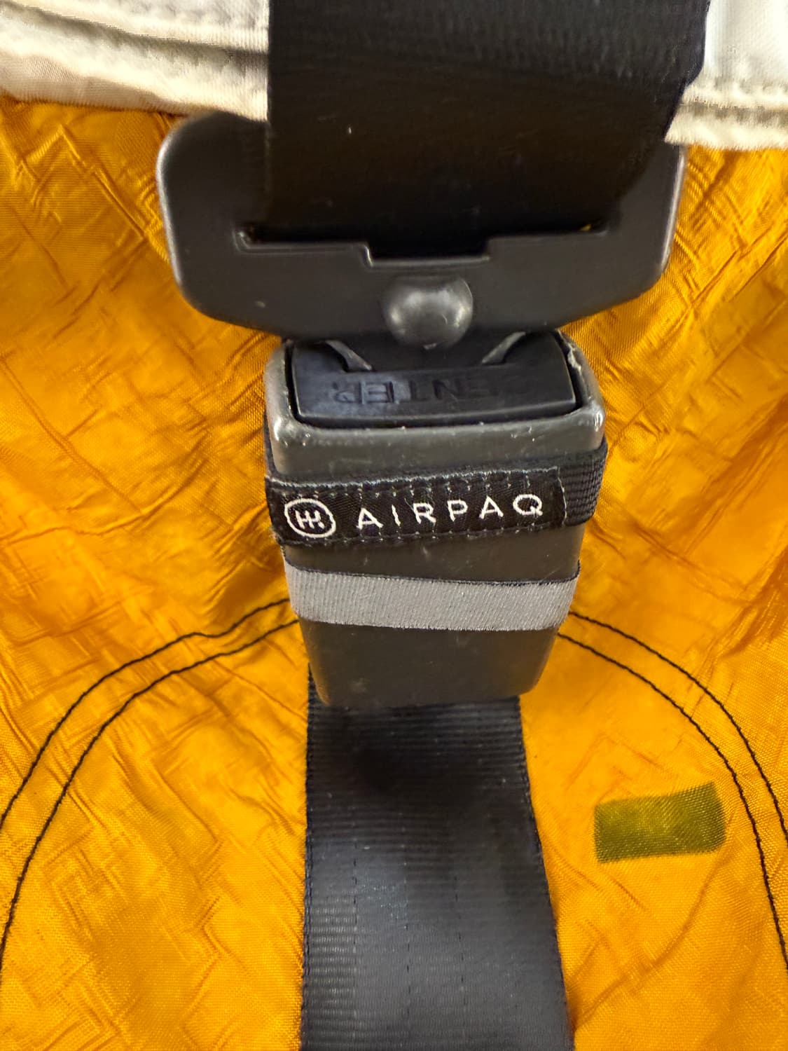 AIRPAQ 롤탑 백팩 옐로우 상품이미지3