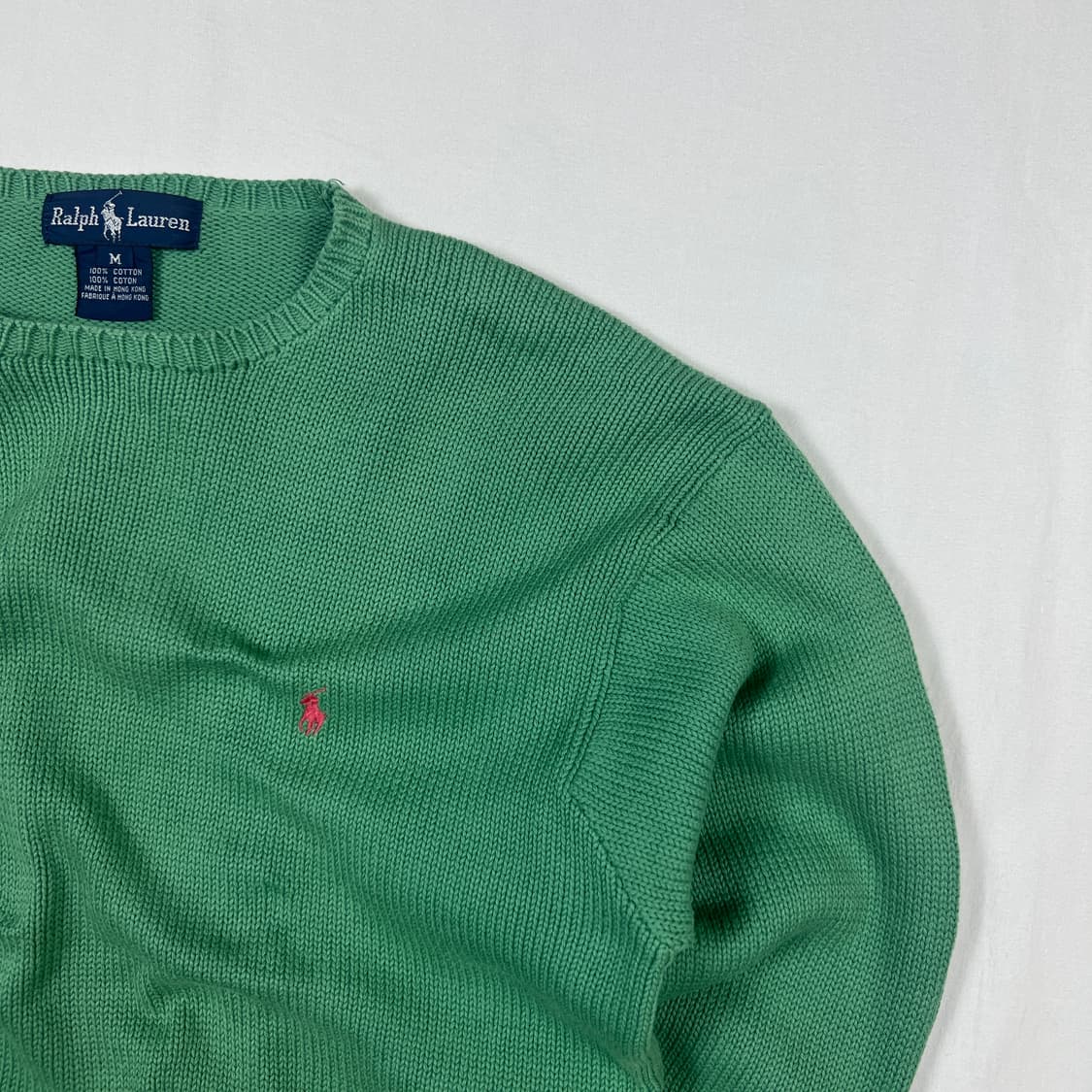 90‘s 폴로랄프로렌 포니 로고 니트 상품이미지3