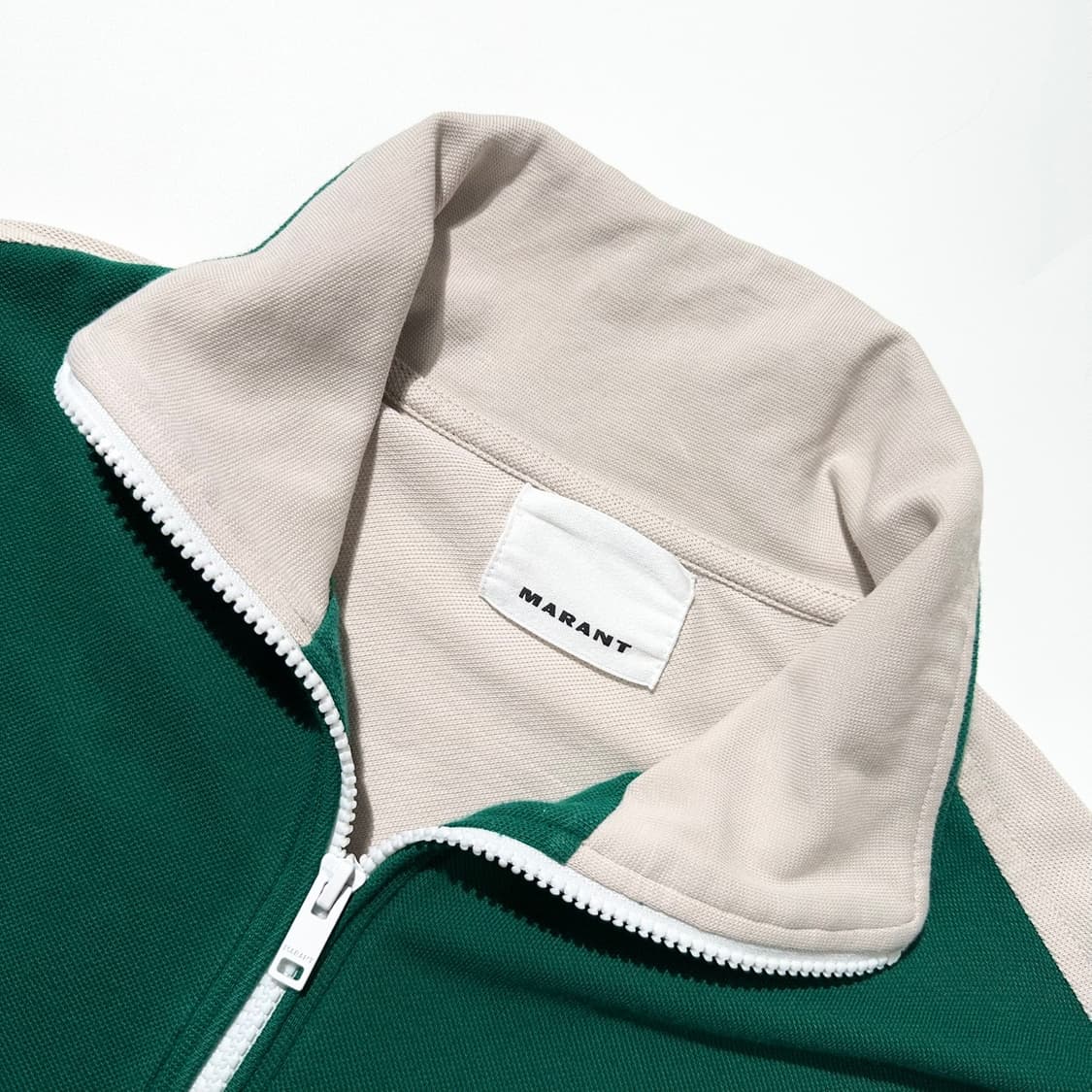 이자벨마랑 컬러블럭 하프집업 맨투맨 상품이미지5