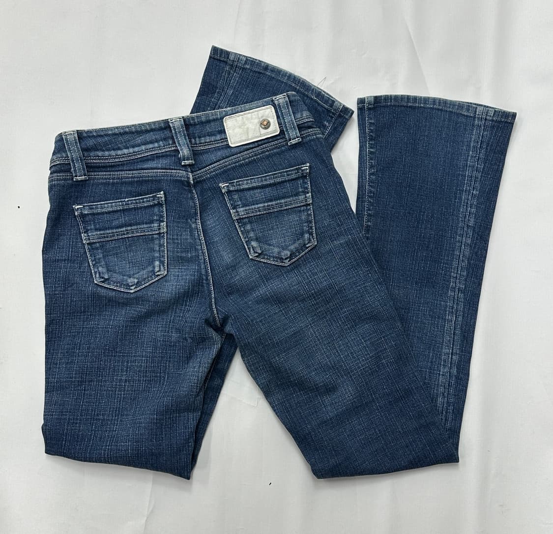 ⭐️y2k 워싱 빈티지 부츠컷 데님 팬츠⭐️ 청바지 일본 빈티지 상품이미지5