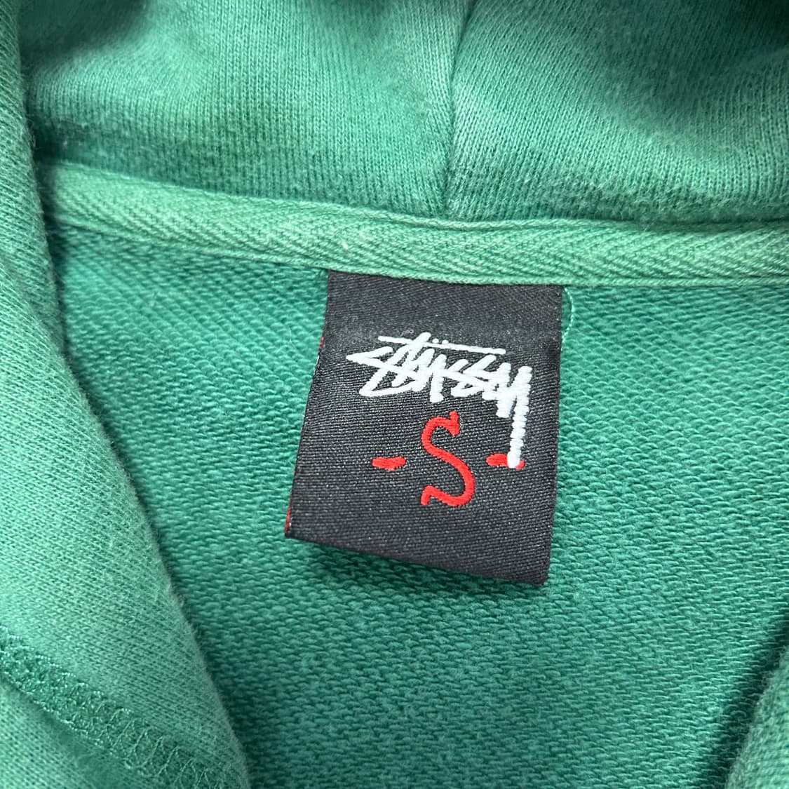 스투시 올드 빈티지 스탁로고 후드집업(S) 상품이미지2