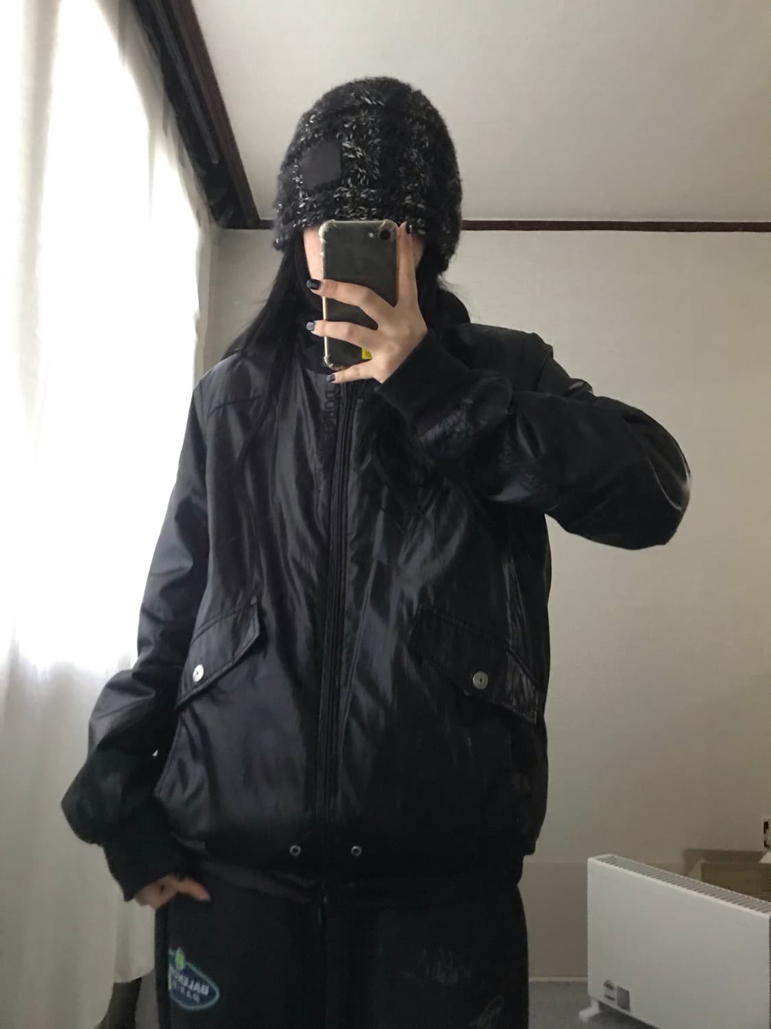 Dohc 블랙 후드 자켓 상품이미지1