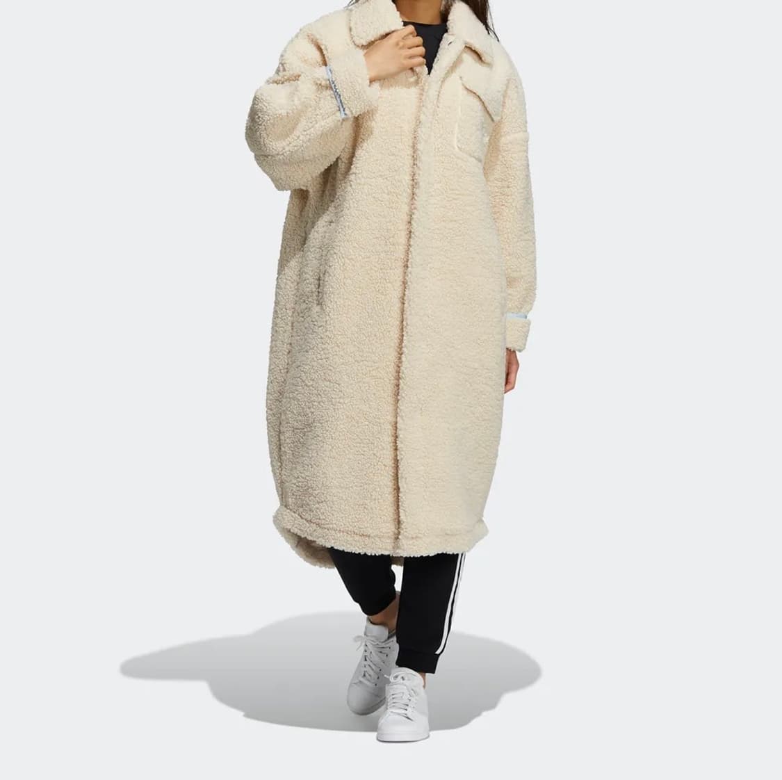 (S)아디다스 ADIDAS 코지 쉐르파 자켓 상품이미지4