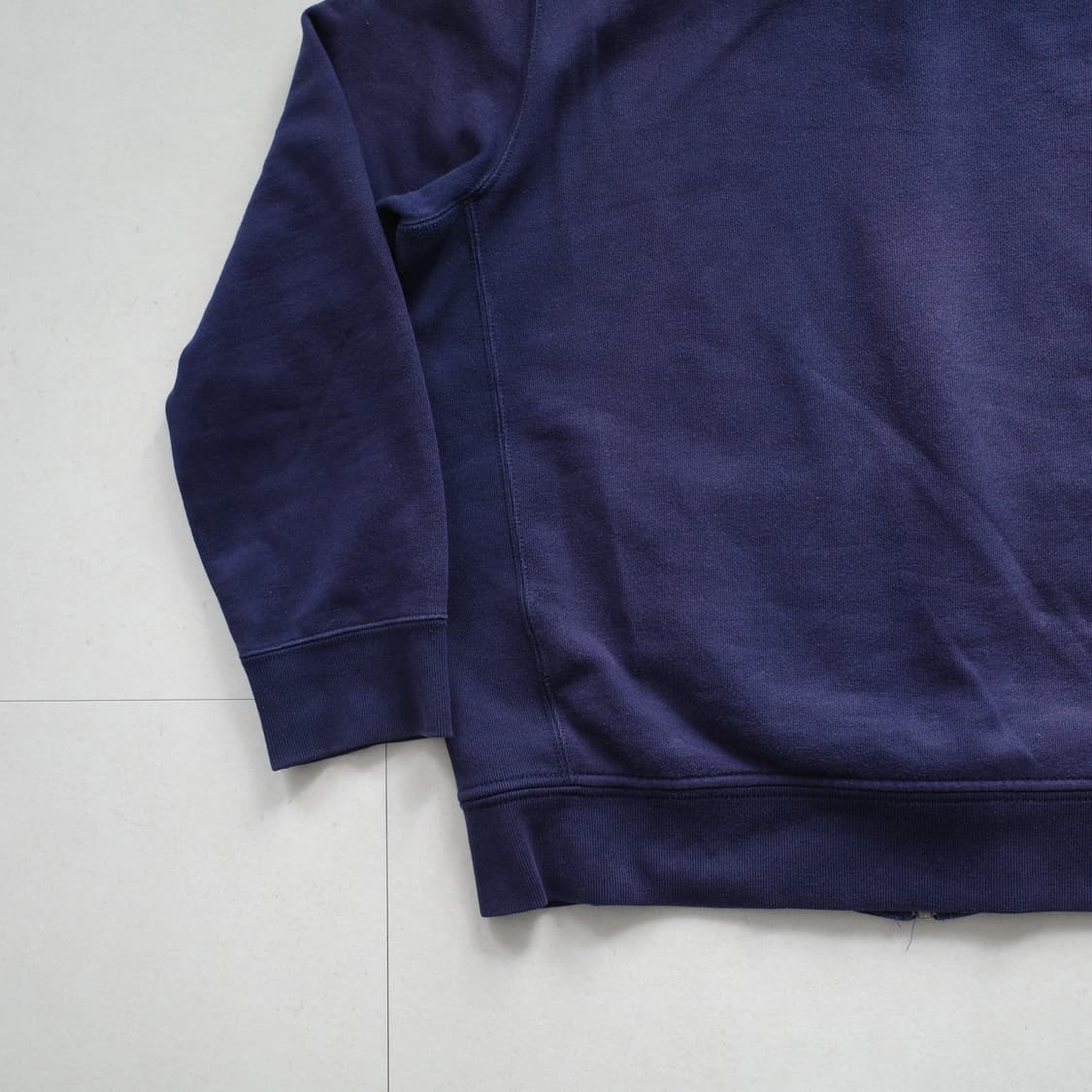 90s 폴로 랄프로렌 정품 네이비 써멀 후드 집업 XL 상품이미지9