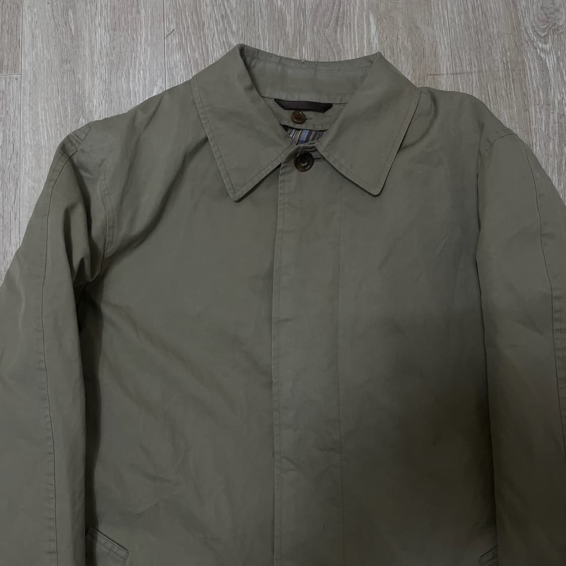 폴스미스 울 안감내피 싱글 트렌치 맥코트 M/95  상품이미지2