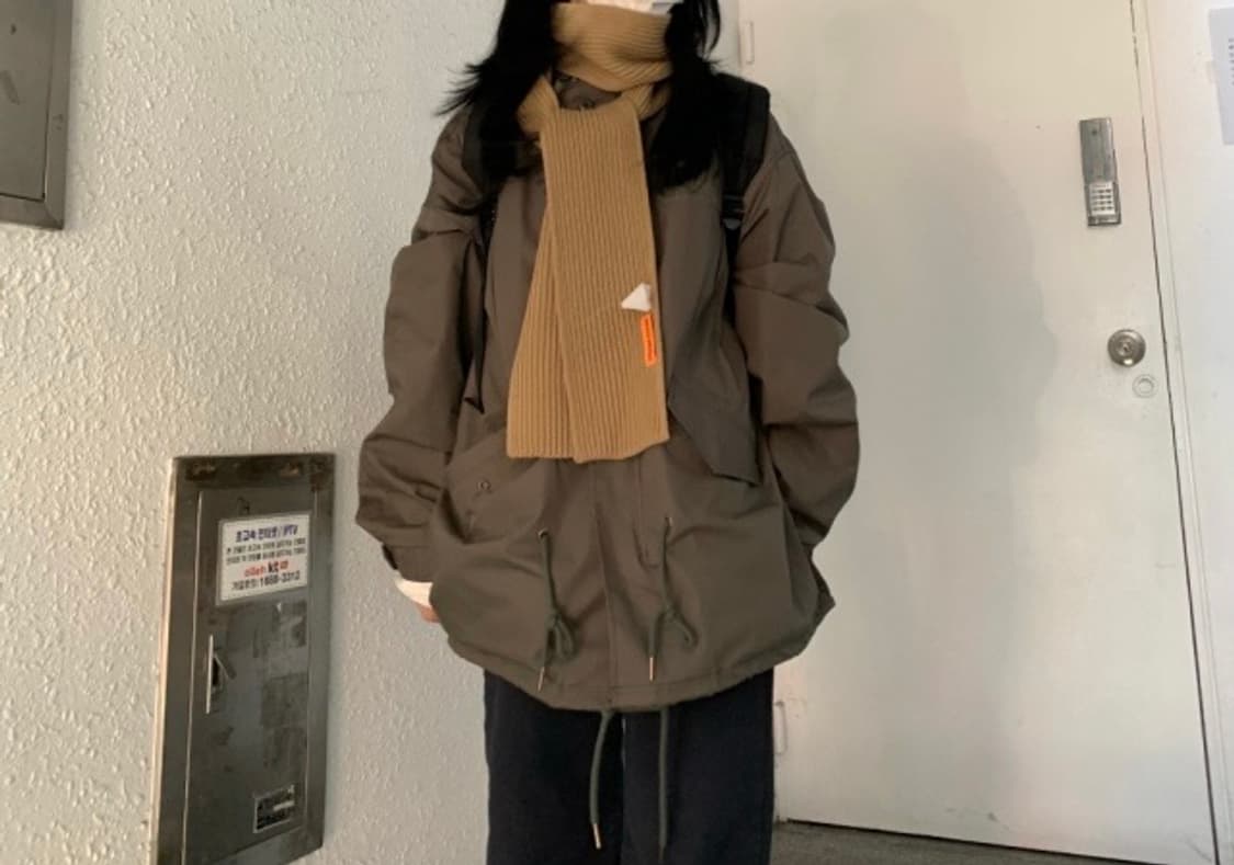 카키하프야상자켓 상품이미지2