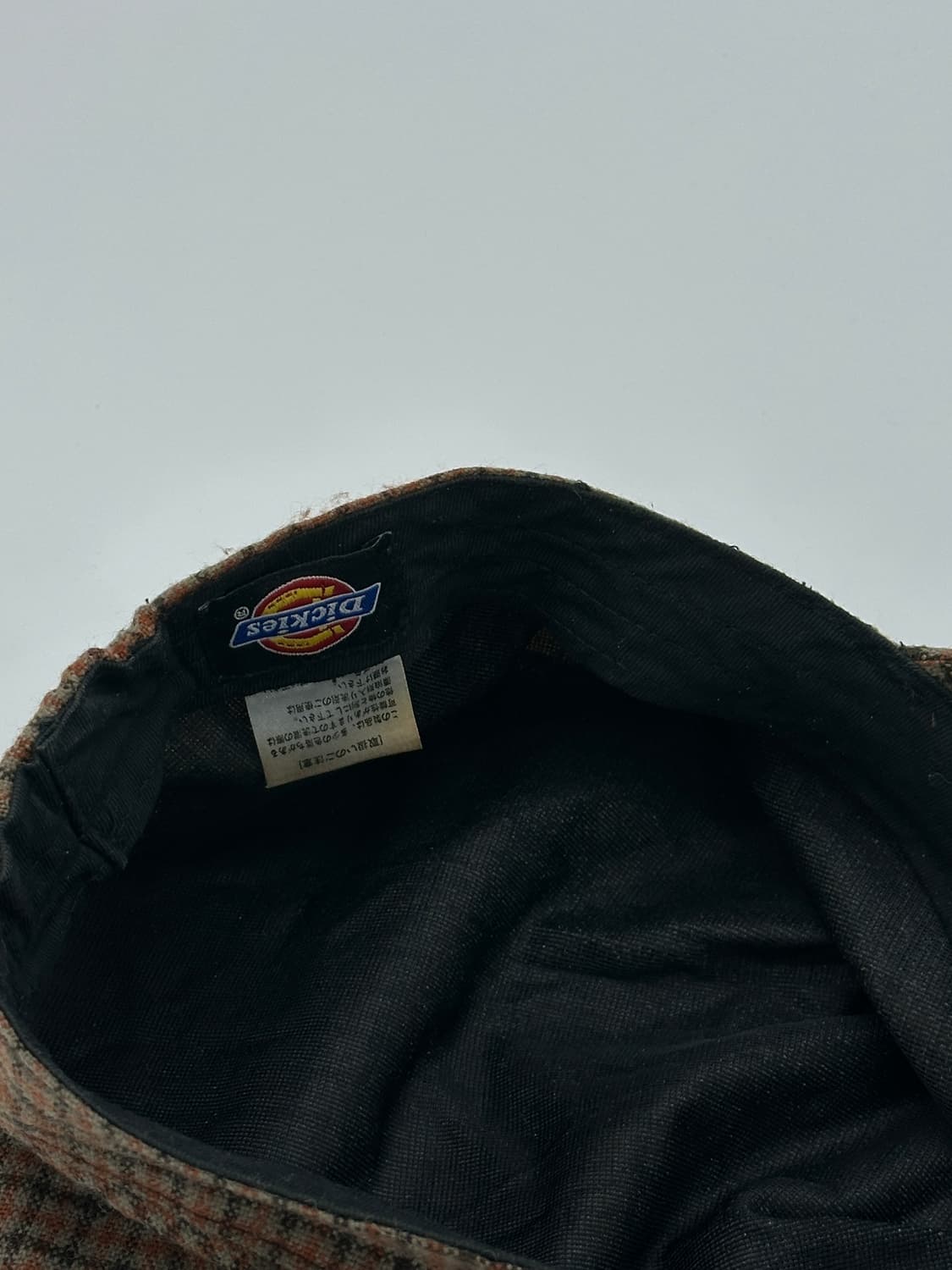 [M] 디키즈 체크 뉴스보이캡 헌팅캡 모자 빈티지 (일본판) 상품이미지6