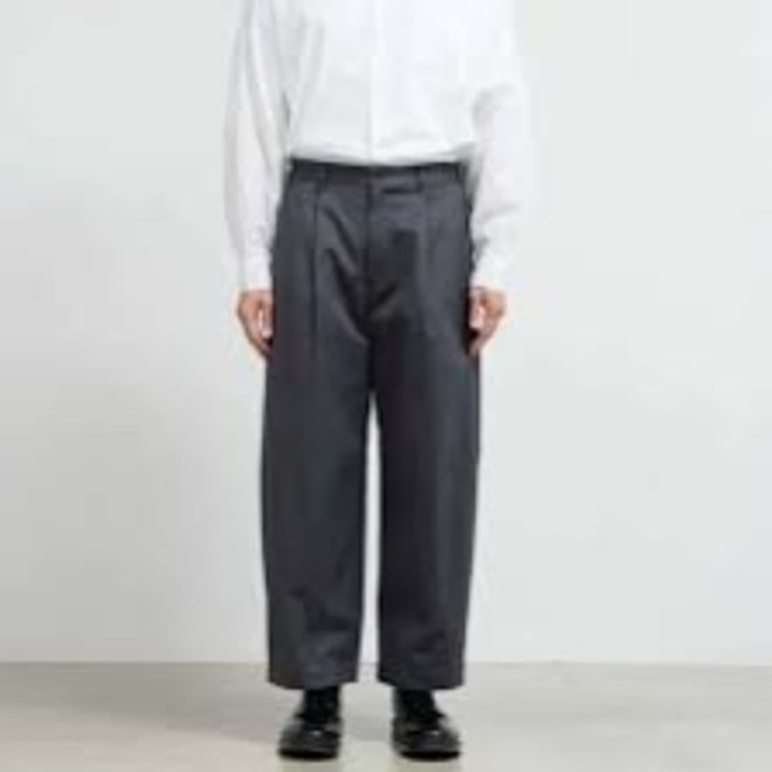 그라프페이퍼(Graphpaper) 웨스트포인트 치노 와이드 테이퍼드 팬츠 상품이미지9