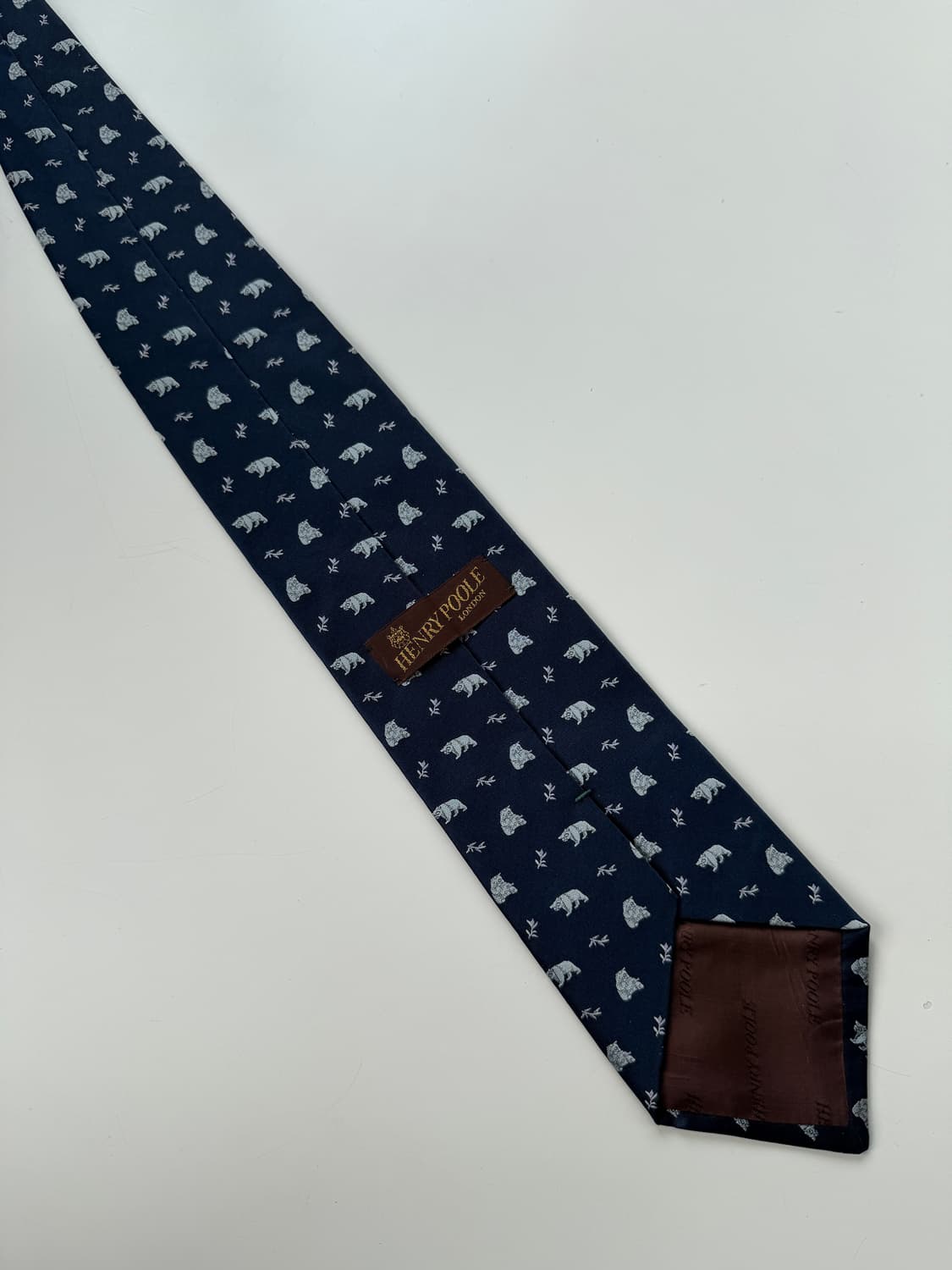 헨리 풀 (HENRY POOLE)실크 넥타이 9cm 상품이미지3