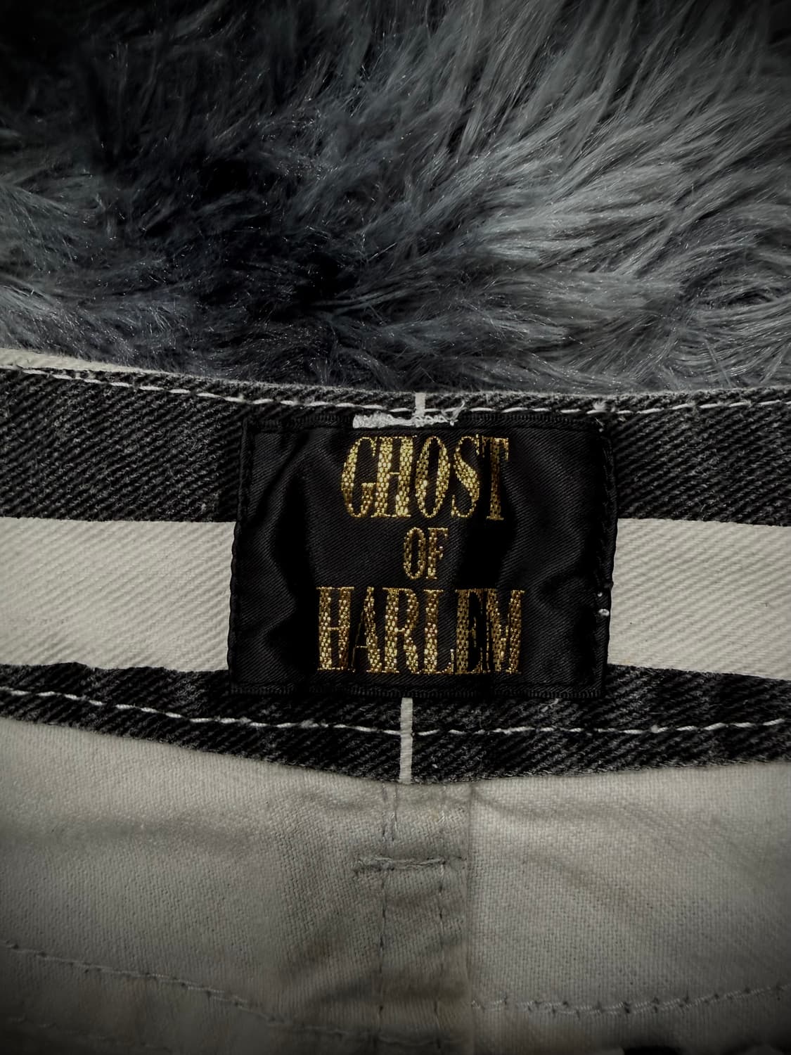 Ghost of Harlem 스트라이프 지퍼 디테일 숏팬츠 상품이미지8