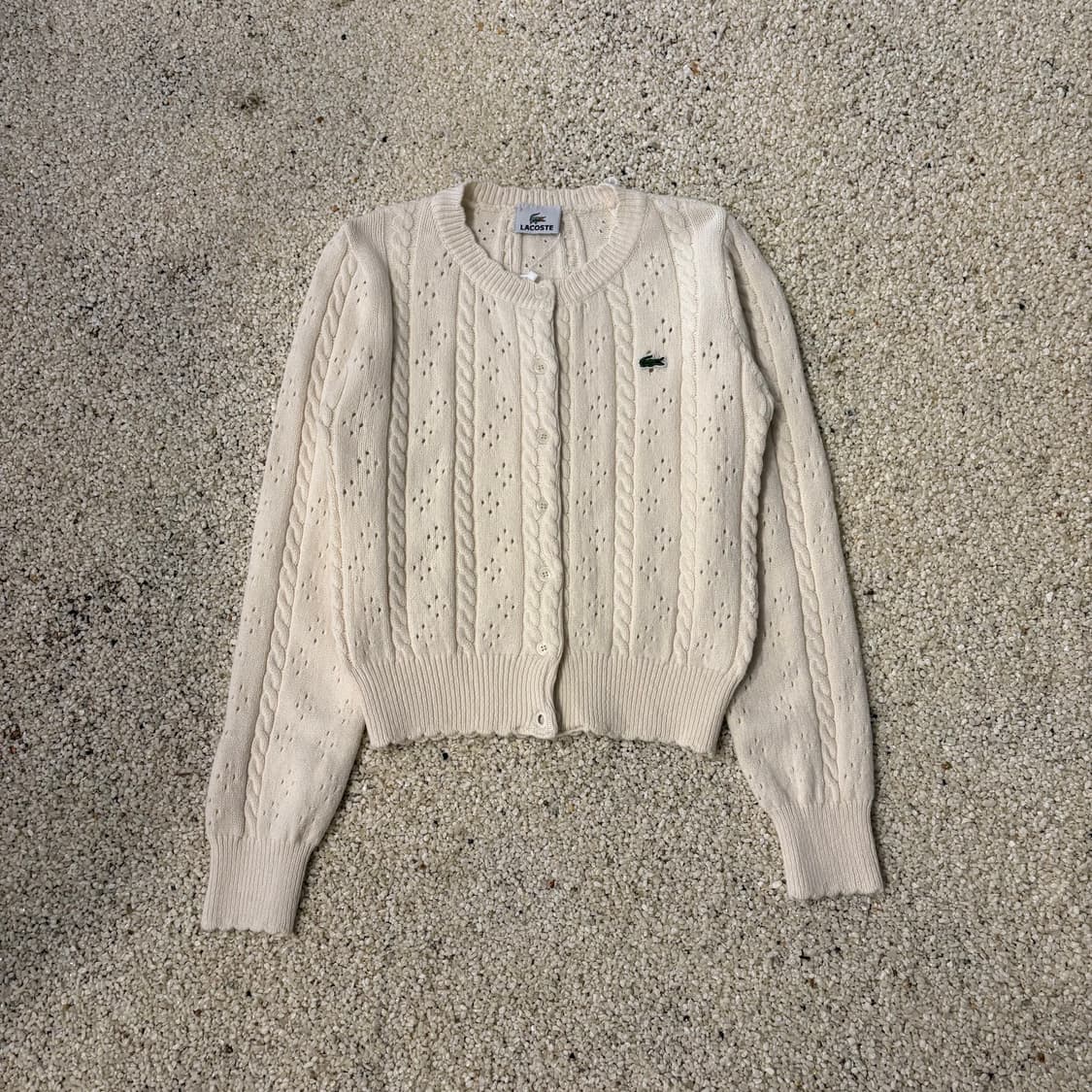 라코스테 긴팔 가디건 ☆219 상품이미지1