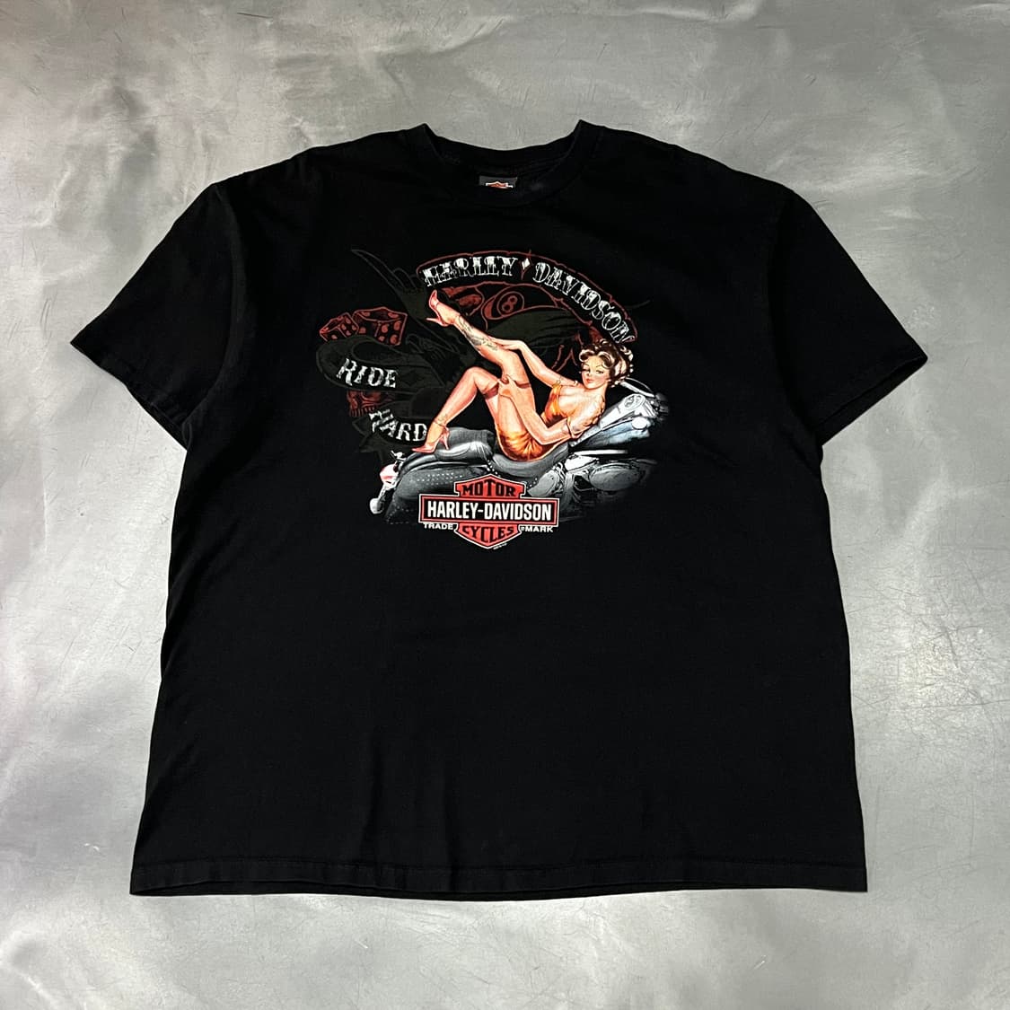  할리데이비슨 프린팅 반팔티 y15690 상품이미지1