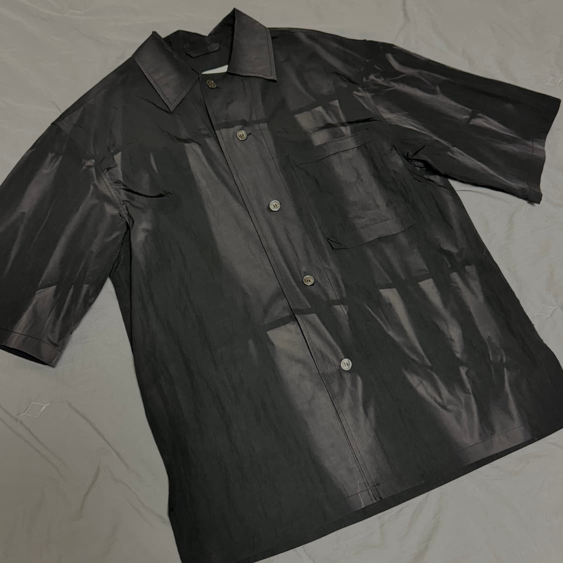 23SS 지용킴 선블리치 반팔 셔츠 상품이미지2