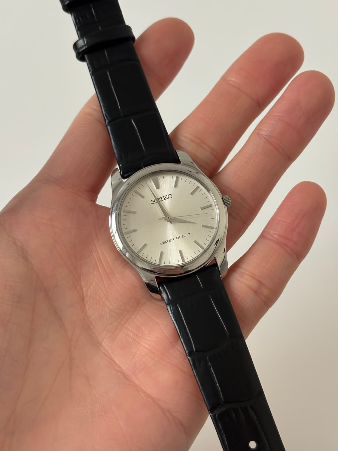 2000s Sunburst Dial Silver Quartz 상품이미지2