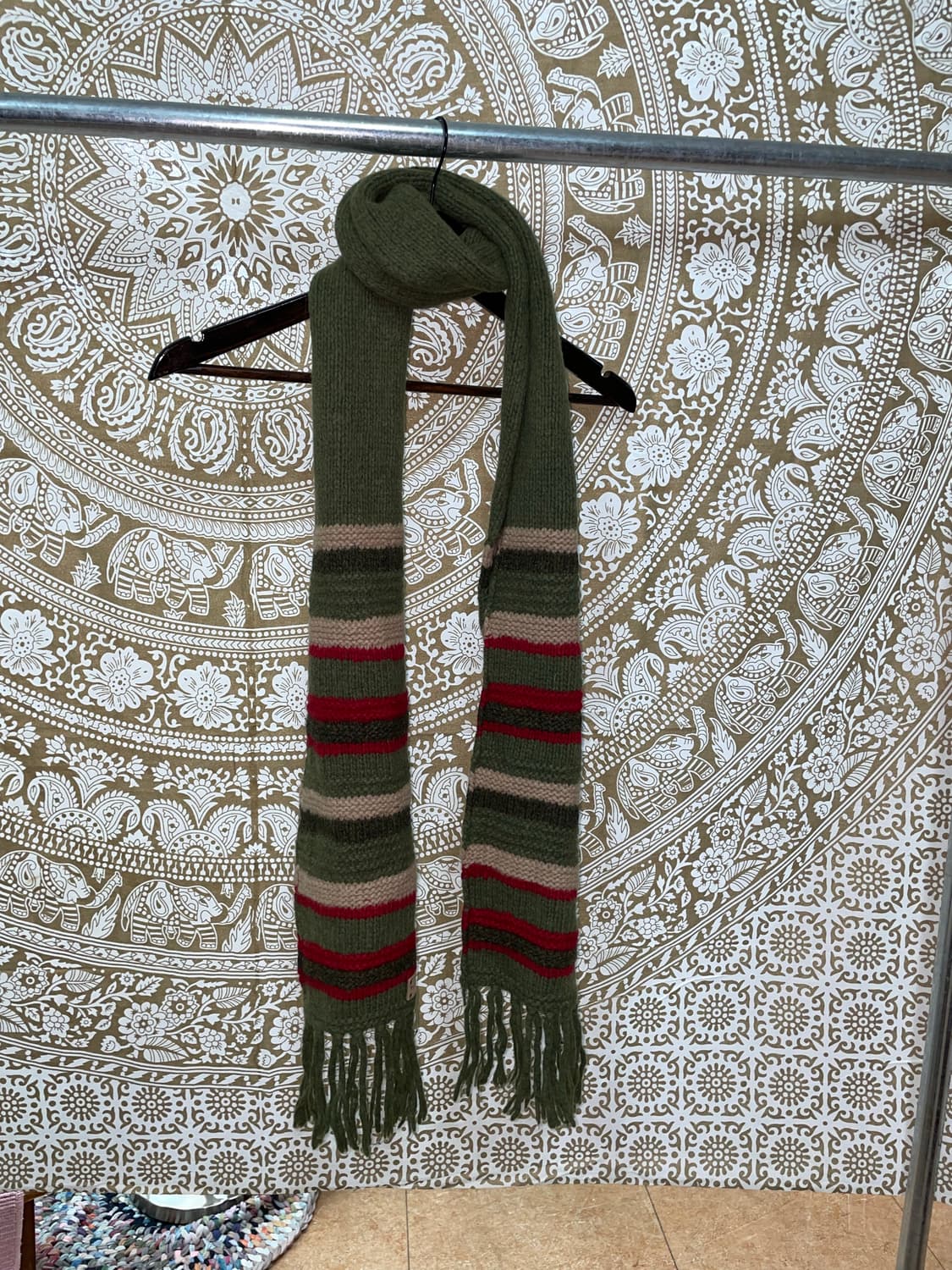 썰스데이아일랜드 에스닉 스트라이프 머플러 목도리  상품이미지3