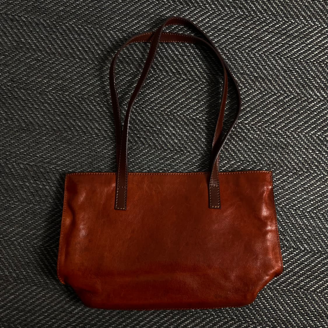 CUOLETA 빈티지 소가죽 레더 토트백y 3111 상품이미지4