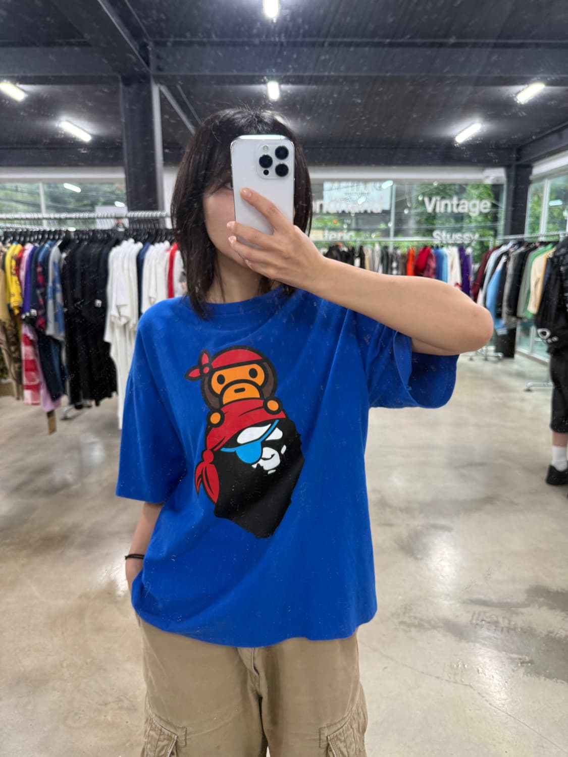 베이프 마일로 사루 티셔츠 상품이미지2
