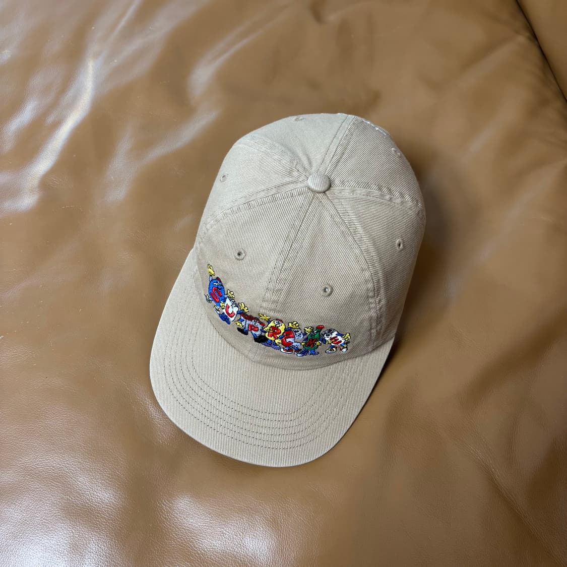 슈프림 6패널 볼캡 모자 비틀즈 프렌즈 탄 상품이미지5