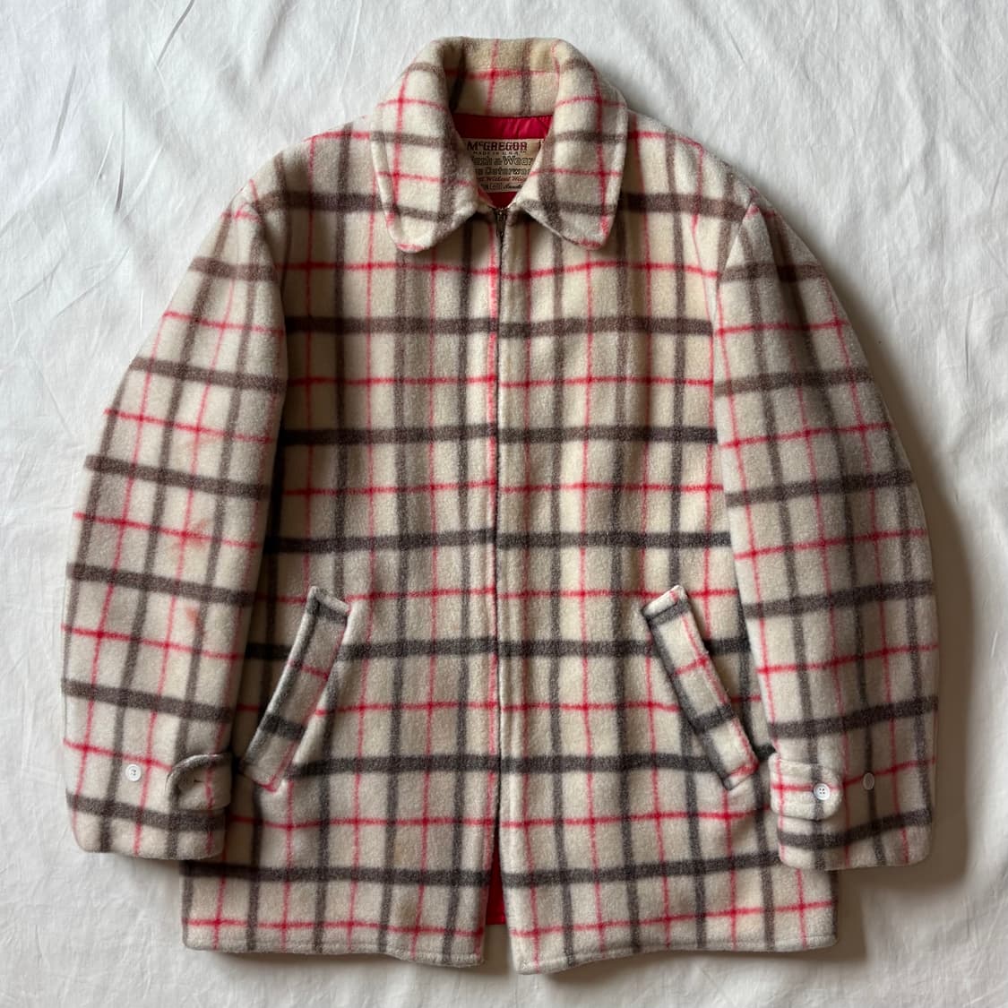 [40] 50s USA McGREGOR 헤비 나일론 카 코트 상품이미지9