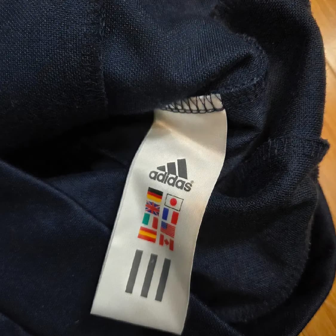 아디다스 삼각로고 트랙탑 져지 (실측 S) 상품이미지5