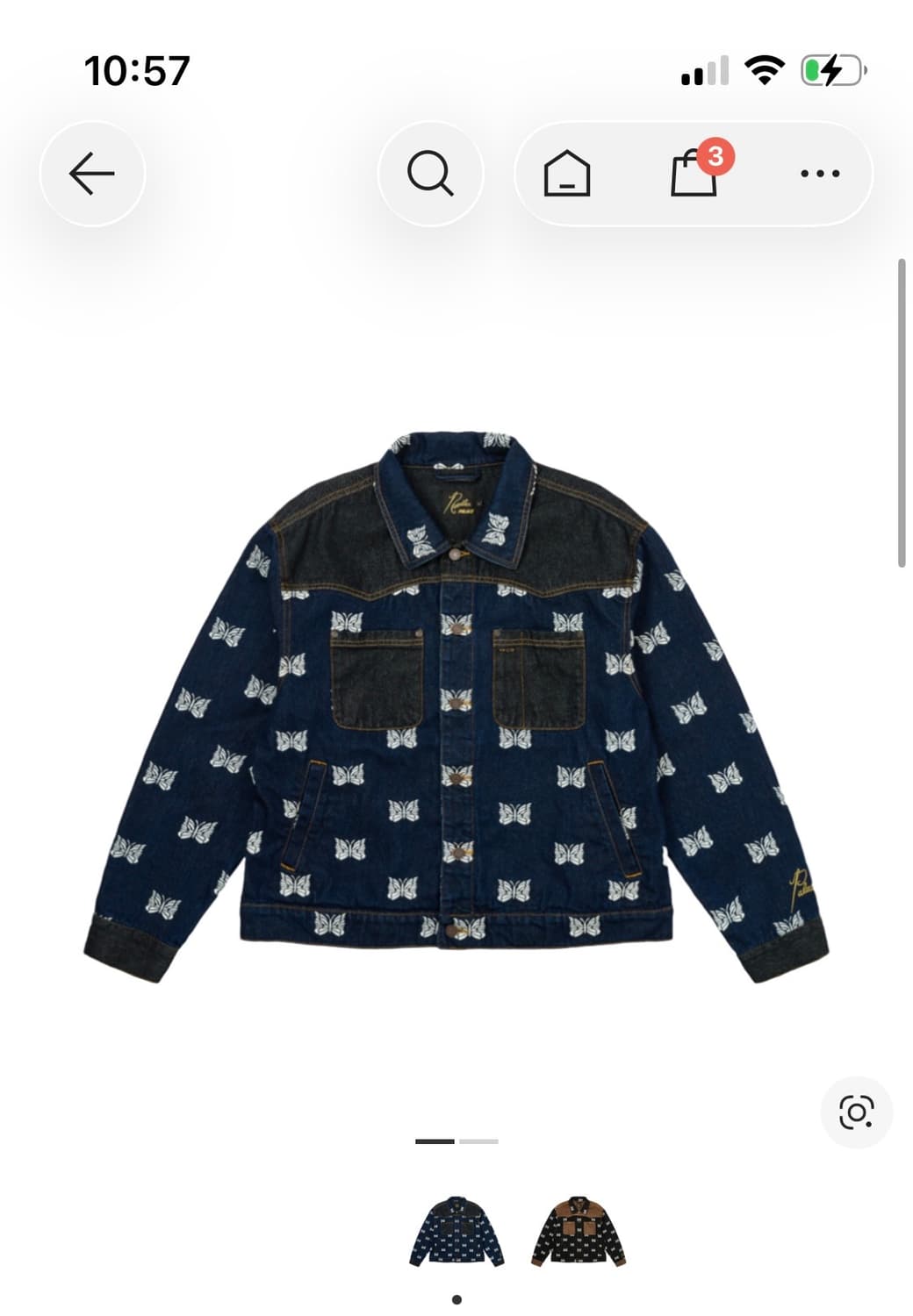 팔라스 니들스 데님 자켓 s 상품이미지1