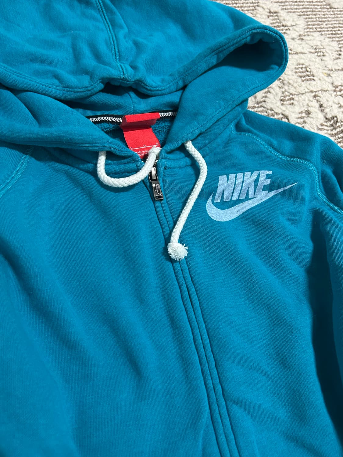나이키 푸츄라 에메랄드 블루 후드집업 상품이미지2