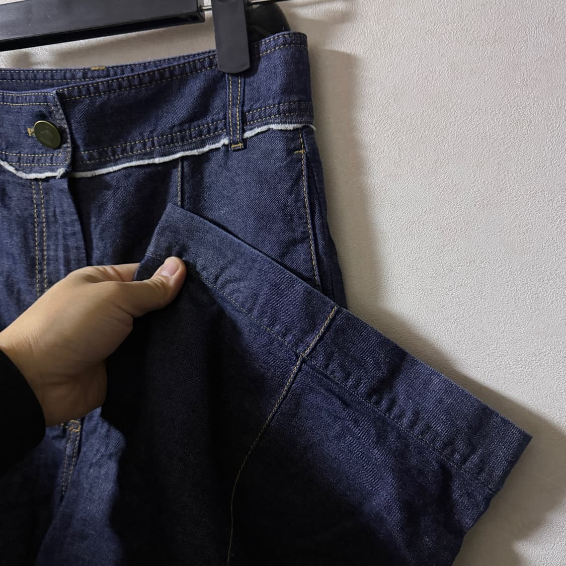 랑방 와이드핏 여성 데님 팬츠 23 (여성 26정도) 상품이미지10