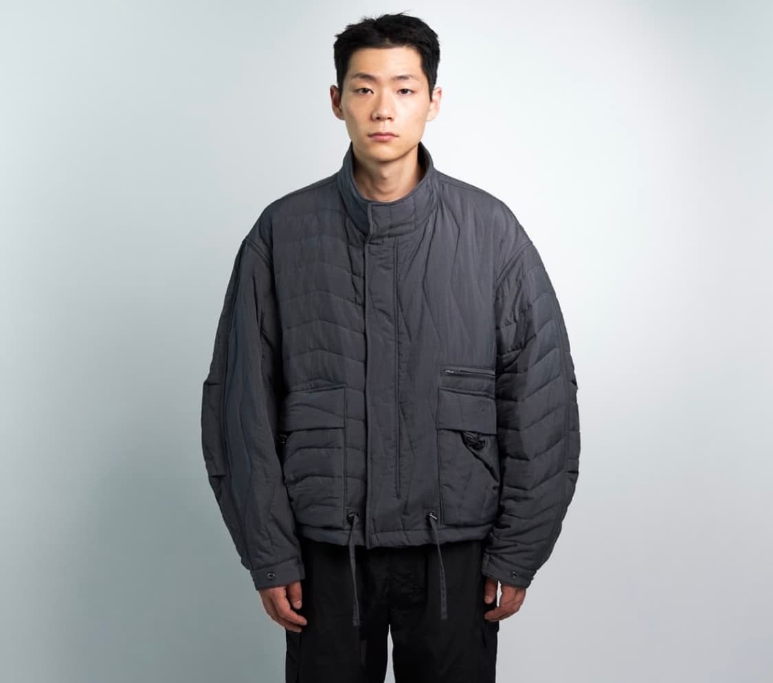 L) 언어펙티드 멀티 퀼티드 블루종 상품이미지3