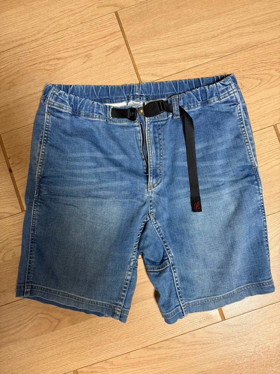 그라미치 데님 쇼츠 상품이미지1